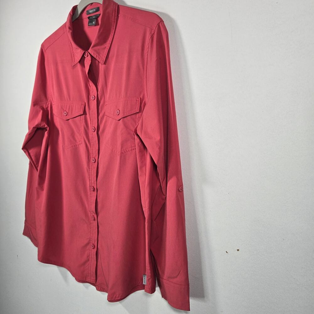 Eddie Bauer Women's Departure Long Sleeve Shirt. Size Medium - Picture 2 of 10